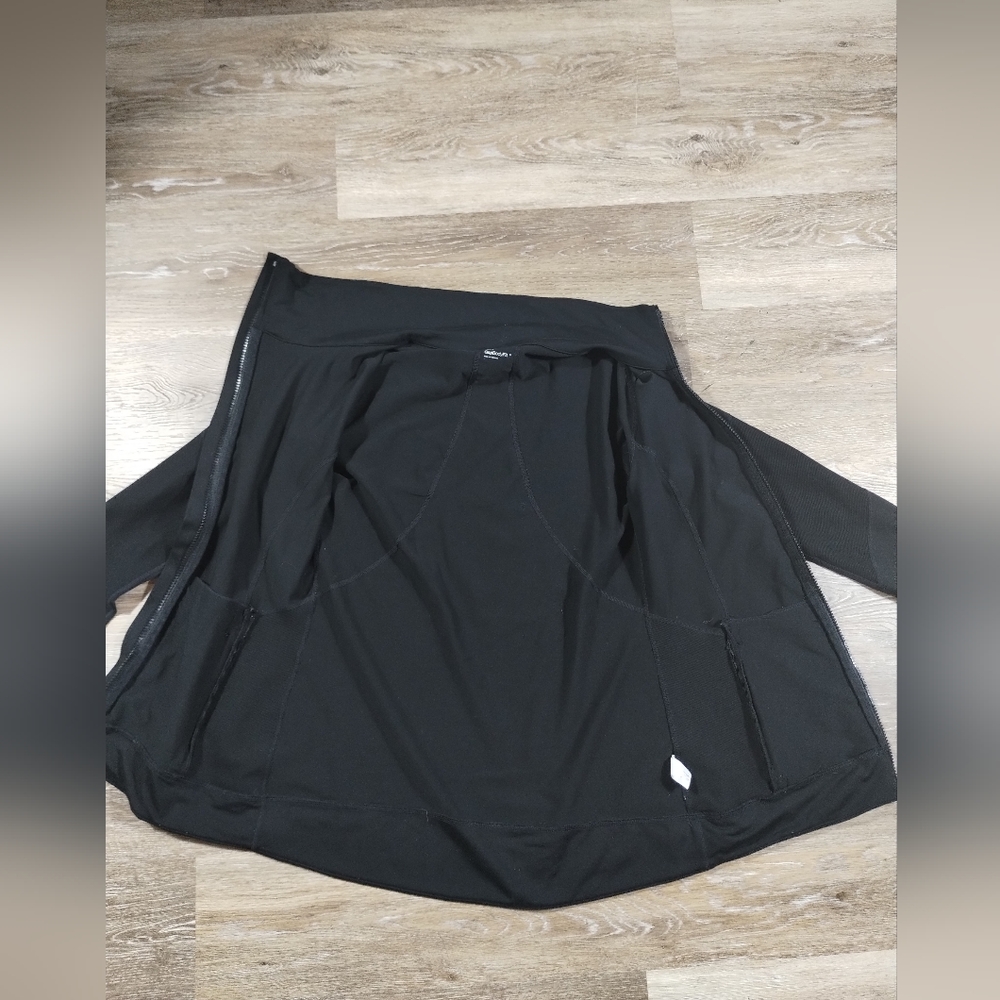 Gap BodyFit Long sleeve Athletic Jacket Black zip up - Picture 5 of 16